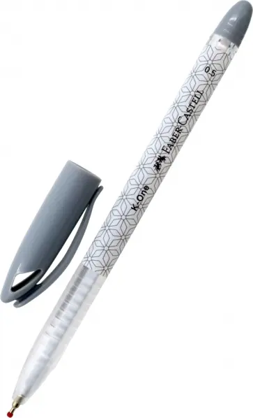 Ручка шариковая K-One, черная обложка книги