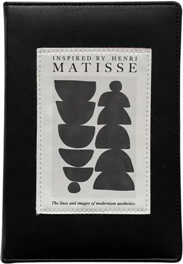 Ежедневник недатированный, 160 листов, А5, Mat, черный обложка книги