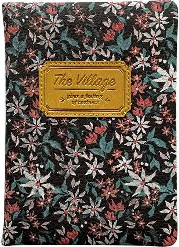 Ежедневник полудатированный, 160 листов, А5, черный обложка книги