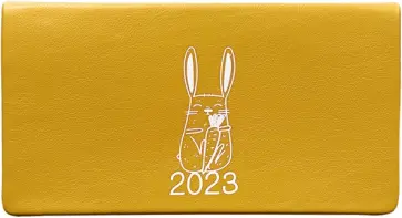 Еженедельник датированный, 64 листа, Rabbit, оранжевый обложка книги