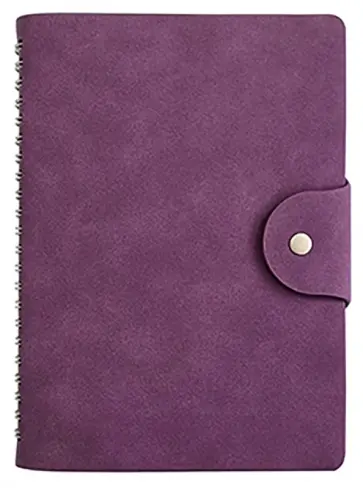 Ежедневник недатированный, 96 листов, А5, Soft, фиолетовый обложка книги