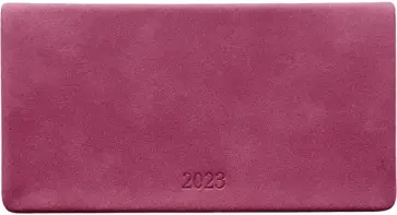 Еженедельник датированный, 64 листа, Soft, красный обложка книги