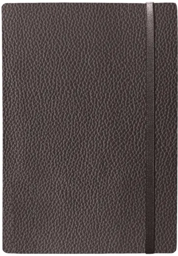 Ежедневник недатированный, 160 листов, А5, Poi, коричневый обложка книги