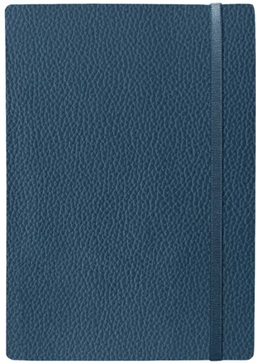 Ежедневник недатированный, 160 листов, А5, темно-синий обложка книги