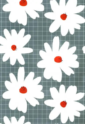 Бумага упаковочная Ромашки обложка книги