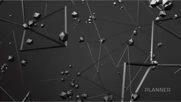 Планинг карманный недатированный Abstraction, 64 листа обложка книги