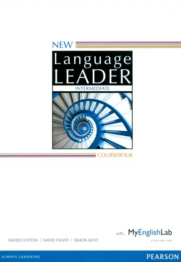 Cotton, Falvey - New Language Leader. Intermediate. Coursebook with MyEnglishLab обложка книги
