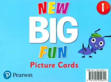 New Big Fun. Level 1. Picture Cards обложка книги