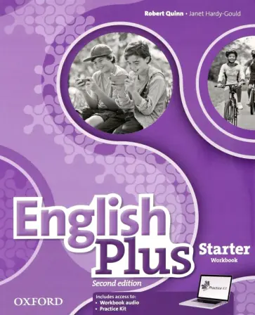 Quinn, Hardy-Gould - English Plus. Starter. Workbook with access to Practice Kit обложка книги