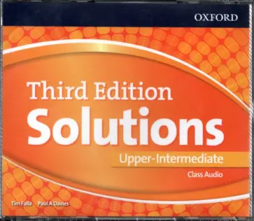 Falla, Davies - Solutions. Upper-Intermediate. Third Edition. Class Audio CDs Falla, Davies - Solutions. Upper-Intermediate. Third Edition. Class Audio CDs обложка книги