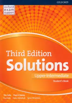Falla, Davies - Solutions. Upper Intermediate. Third Edition. Student's Book обложка книги