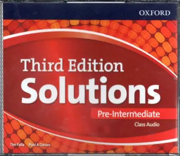 Falla, Davies - Solutions. Pre-Intermediate. Third Edition. Class Audio CDs Falla, Davies - Solutions. Pre-Intermediate. Third Edition. Class Audio CDs обложка книги