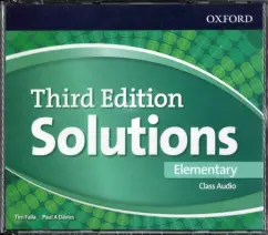 Обложка книги Solutions. Elementary. Third Edition. Class Audio CDs, Falla Tim, Davies Paul A