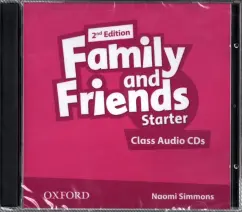 Обложка книги Family and Friends. Starter. 2nd Edition. Class Audio CDs (2), Simmons Naomi