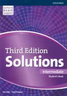 Falla, Davies - Solutions. Intermediate. Third Edition. Student's Book обложка книги