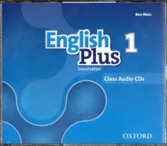 Обложка книги English Plus. Level 1. Class Audio CDs, Wetz Ben