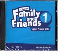 Обложка книги Family and Friends. Level 1. 2nd Edition. Class Audio CDs (2), Simmons Naomi