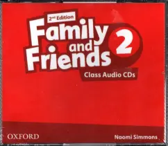 Обложка книги Family and Friends. Level 2. 2nd Edition. Class Audio CDs (2), Simmons Naomi