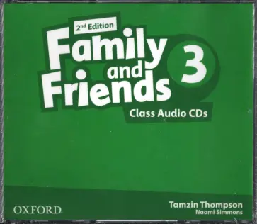 Simmons, Thompson - Family and Friends. Level 3. 2nd Edition. Class Audio CDs (2) Simmons, Thompson - Family and Friends. Level 3. 2nd Edition. Class Audio CDs (2) обложка книги