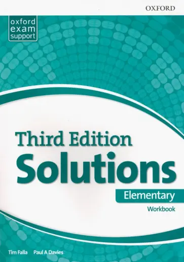 Solutions. Elementary. Third Edition. Workbook