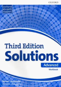 Falla, Davies - Solutions. Advanced. Third Edition. Workbook обложка книги