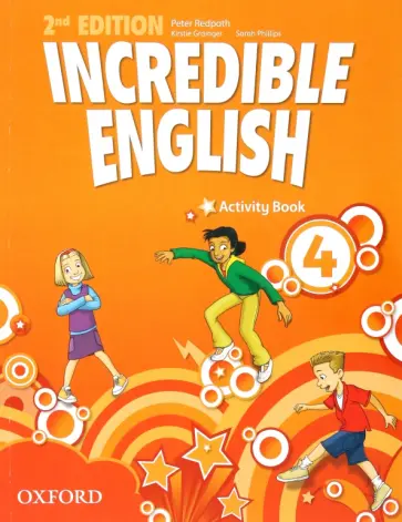 Redpath, Phillips - Incredible English. Level 4. Second Edition. Activity Book Redpath, Phillips - Incredible English. Level 4. Second Edition. Activity Book обложка книги