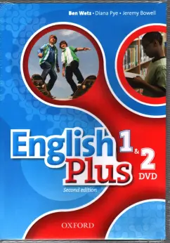 Обложка книги English Plus. Levels 1 and 2. DVD, Wetz Ben, Bowell Jeremy, Pye Diana