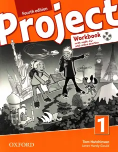 Hutchinson, Hardy-Gould - Project. Fourth Edition. Level 1. Workbook with Online Practice +CD обложка книги