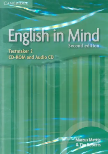 Mattia, Roberts - English in Mind. Testmaker 2. CD-ROM and Audio CD обложка книги
