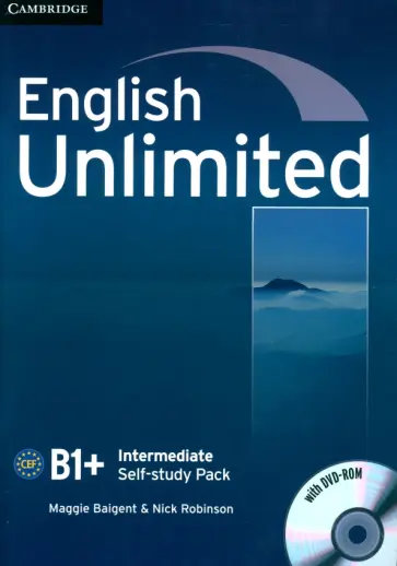 Baigent, Robinson - English Unlimited. Intermediate. Self-study Pack. Workbook with DVD-ROM Baigent, Robinson - English Unlimited. Intermediate. Self-study Pack. Workbook with DVD-ROM обложка книги