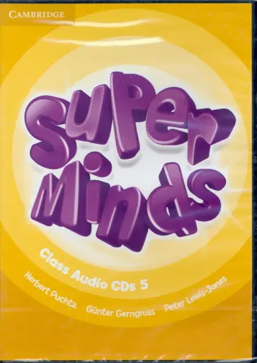 Puchta, Gerngross - Super Minds. Level 5. Class (CD) обложка книги