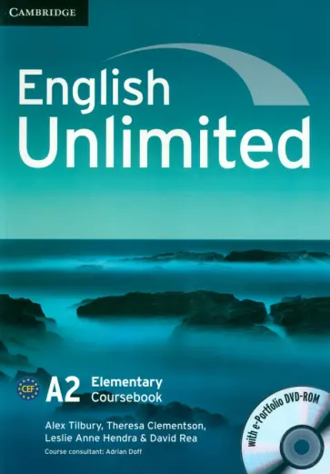 Tilbury, Hendra - English Unlimited. Elementary. Coursebook with e-Portfolio Tilbury, Hendra - English Unlimited. Elementary. Coursebook with e-Portfolio обложка книги