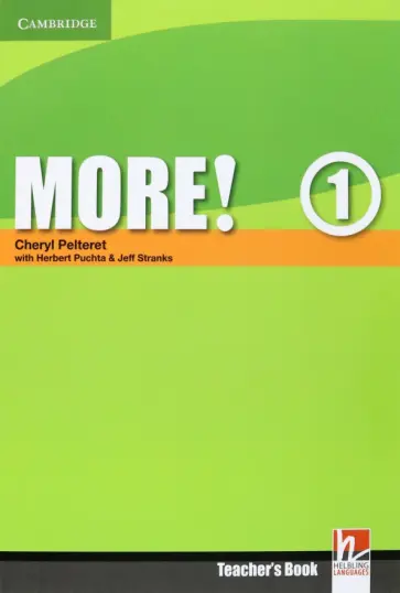 Pelteret, Puchta - More! Level 1. Teacher's Book Pelteret, Puchta - More! Level 1. Teacher's Book обложка книги
