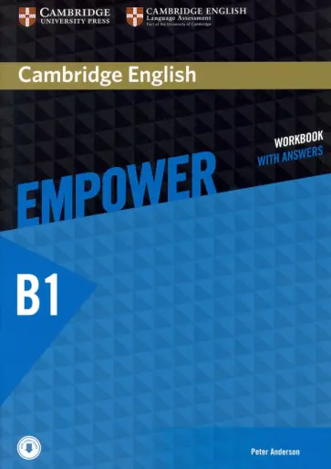 Peter Anderson - Cambridge English. Empower. Pre-intermediate. Workbook with Answers with Downloadable Audio Peter Anderson - Cambridge English. Empower. Pre-intermediate. Workbook with Answers with Downloadable Audio обложка книги