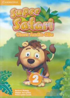 Обложка книги Super Safari. Level 2. Class Audio CDs, Puchta Herbert, Gerngross Gunter, Lewis-Jones Peter