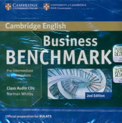 Обложка книги Business Benchmark. Pre-intermediate to Intermediate. BULATS Class Audio CDs, Whitby Norman