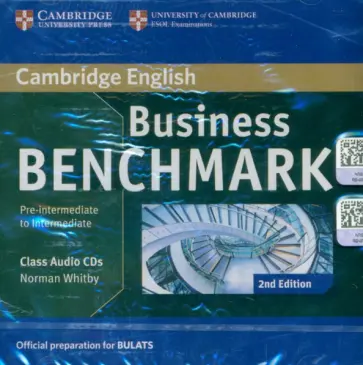 Norman Whitby - Business Benchmark. Pre-intermediate to Intermediate. BULATS Class Audio CDs Norman Whitby - Business Benchmark. Pre-intermediate to Intermediate. BULATS Class Audio CDs обложка книги