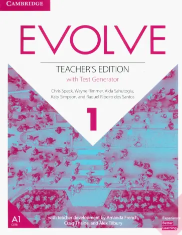 Speck, Rimmer - Evolve. Level 1. Teacher's Edition with Test Generator обложка книги
