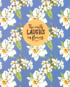 Тетрадь Цветы, 48 листов, клетка обложка книги