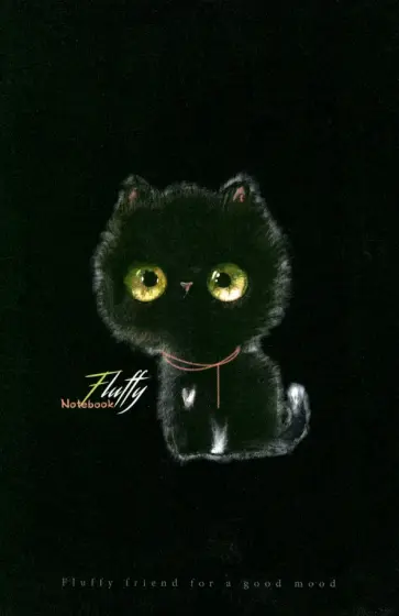 Записная книжка Котёнок, 96 листов, А5 обложка книги