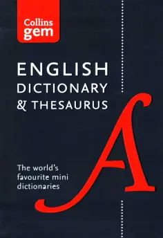 English Gem Dictionary and Thesaurus обложка книги