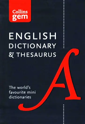 English Gem Dictionary and Thesaurus English Gem Dictionary and Thesaurus обложка книги