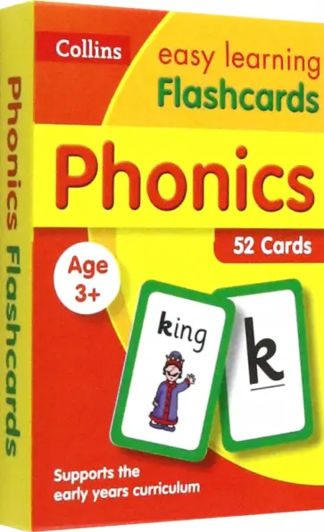 Phonics Flashcards Phonics Flashcards обложка книги