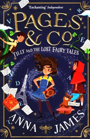Anna James - Pages & Co. Tilly and the Lost Fairytales обложка книги