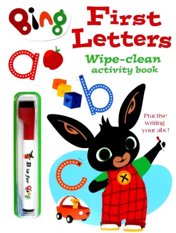 Annabel Walwyn - First Letters Wipe-Clean Activity Book обложка книги