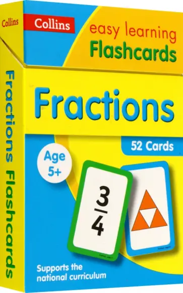 Fractions Flashcards Fractions Flashcards обложка книги