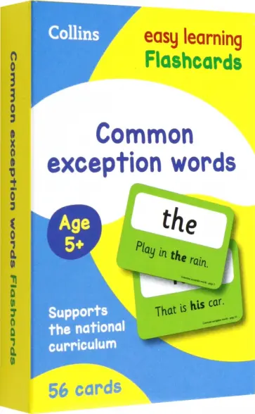 Shareen Wikinson - Common Exception Words Flashcards Shareen Wikinson - Common Exception Words Flashcards обложка книги