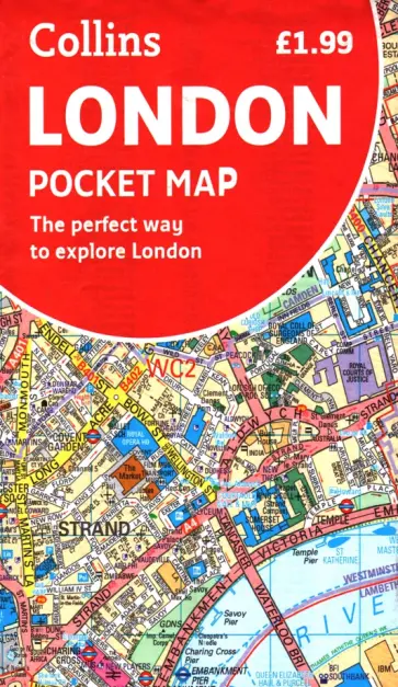 London Pocket Map. The Perfect Way to Explore London обложка книги