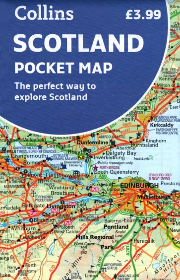 Scotland Pocket Map обложка книги