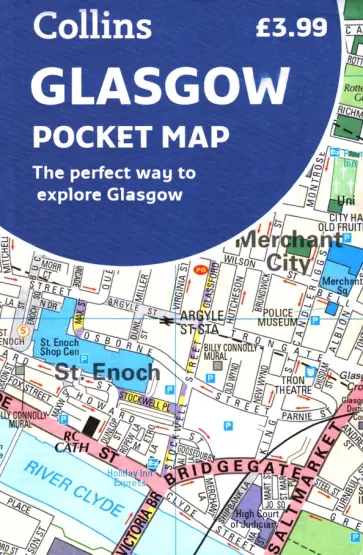 Glasgow Pocket Map обложка книги